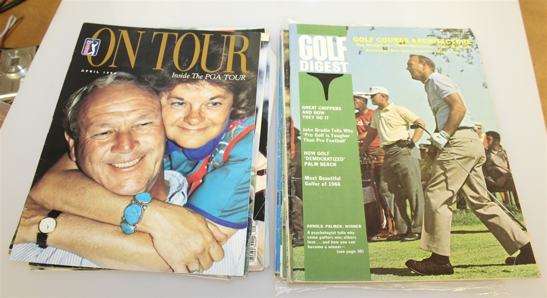 Assorted Arnold Palmer Cover Magazines - 13 Total