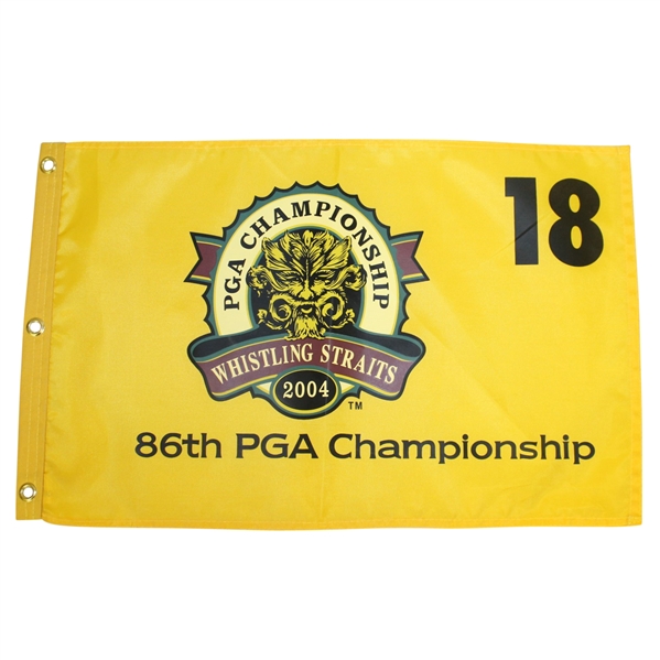 2004 PGA Championship at Whistling Straits Yellow Screen Flag