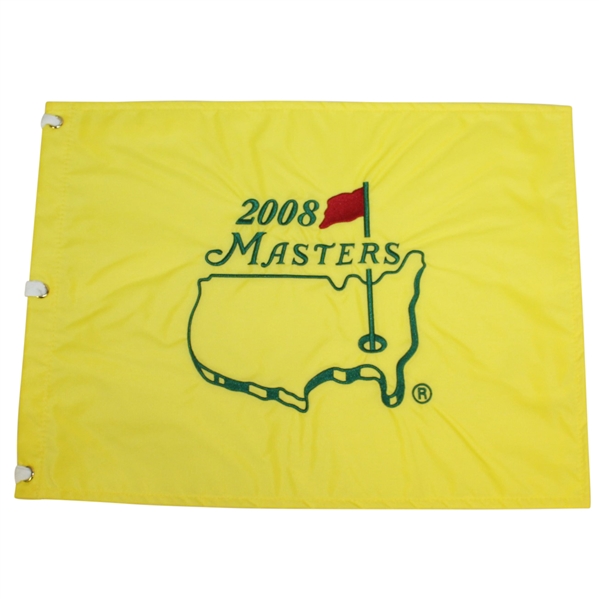 2008 Masters Embroidered Flag - Trevor Immelman Winner