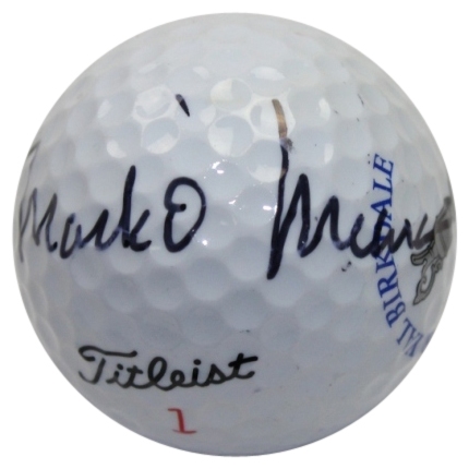 Mark O'Meara Signed 1998 British Open Royal Birkdale Logo Golf Ball JSA ALOA