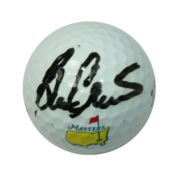 Ben Crenshaw Signed Masters Logo Golf Ball JSA ALOA