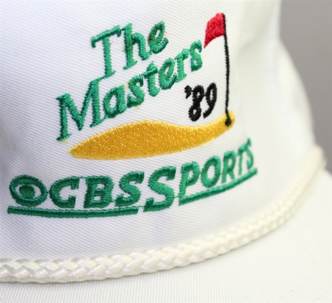 Set of Five Classic Masters CBS Sports Hats 1989-1993