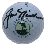 Jack Nicklaus Signed Pebble Beach Golf Links Logo Golf Ball(1972 U.S. Open Win) JSA ALOA