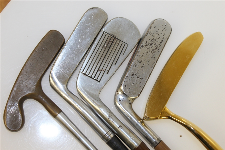 Five Miscellaneous Golf Putters