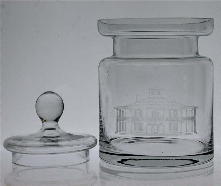 Augusta National Golf Club Members 'Clubhouse' Glass Container with Lid - 8 Tall