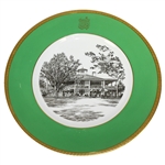 Augusta National Clubhouse Wedgwood Bone China Ltd Ed Plate #109 - Gifted to Bobby Jones Son Robert Tyre III