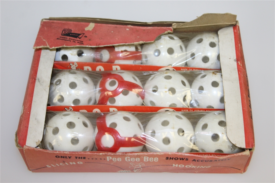 Classic Dozen Pee-Gee-Bee Practice Golf Balls