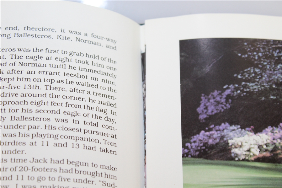 1986 Masters Tournament Annual - Jack Nicklaus Winner - Missing Two Pages