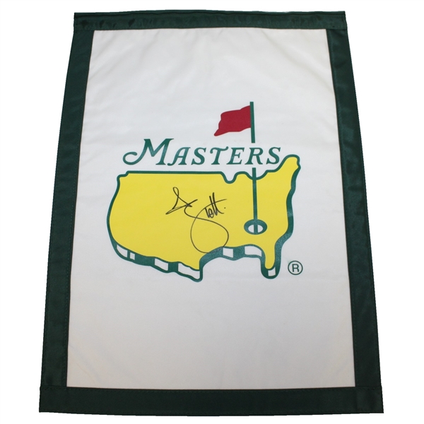 Adam Scott Signed Masters Undated Garden Flag PSA #Y04164