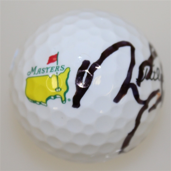 Nick Faldo Signed Masters Logo Golf Ball JSA #T66102