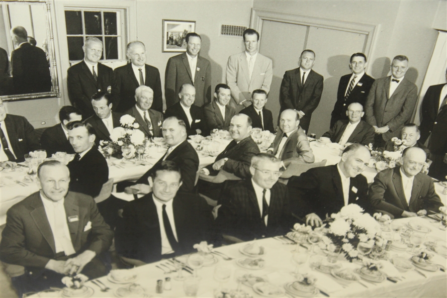 1961 Masters Tournament Amateur Dinner Original Photo by Morgan Fitz - Deane Beman Collection