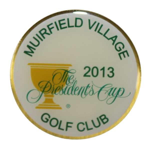 Deane Beman's 2013 The President's Cup at Muirfield Village Golf Club Pin