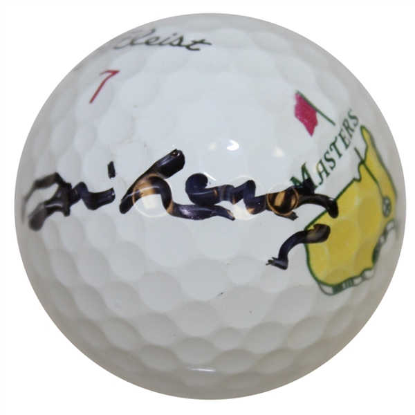 Jim Nantz CBS Lead Broadcaster of Masters Coverage Signed Masters Logo Golf Ball JSA ALOA