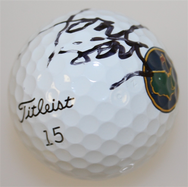 Jordan Spieth Signed Augusta National Logo Golf Ball JSA #Z54640