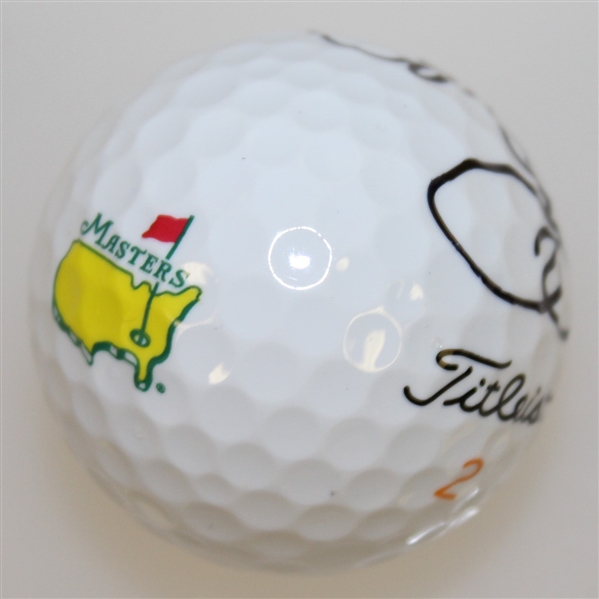 Rory McIlroy Signed Masters Logo Golf Ball JSA ALOA