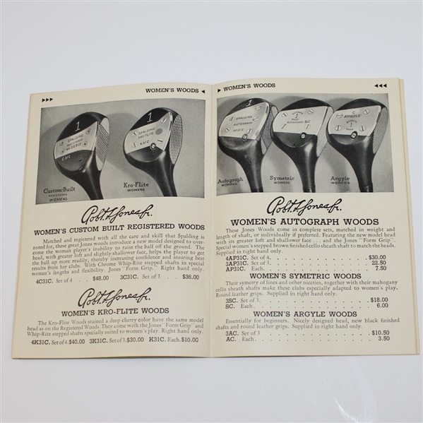 1936 Spalding Golf News Booklet 