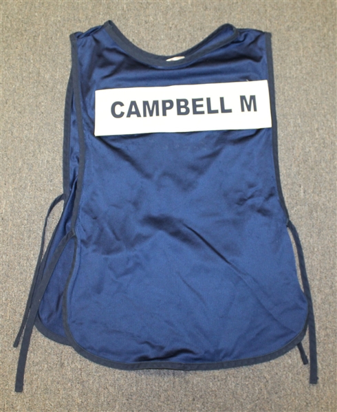 Michael Campbell 2005 US Open at Pinehurst Worn Caddy Bib - Not Final Day