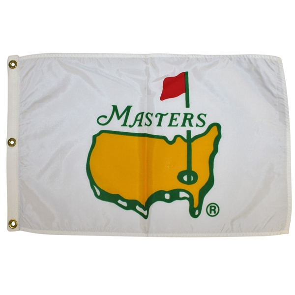 Classic Undated White/Yellow Masters Screen Flag - 1993-1996