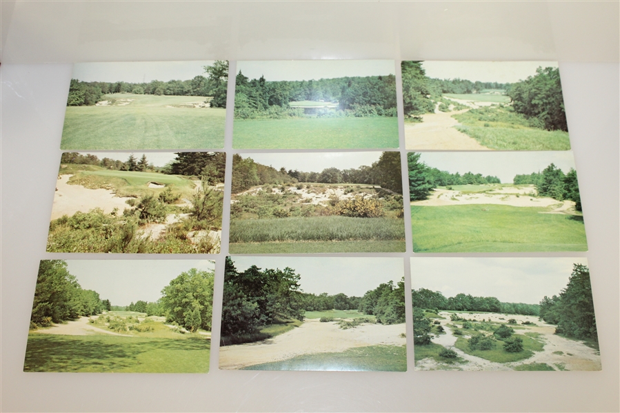 Complete Set of Pine Valley Golf Club 18 Holes Postcards
