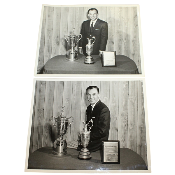 Ben Hogan's Personal Trophy Photos - Claret Jug & US Open 