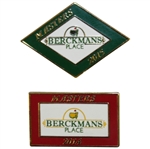 2014 & 2015 Masters Tournament Berckmans Place Pins