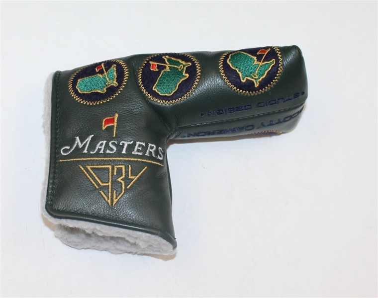 2015 Scotty Cameron Commemorative Masters Leather Putter Head Cover