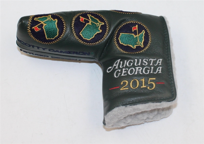 2015 Scotty Cameron Commemorative Masters Leather Putter Head Cover