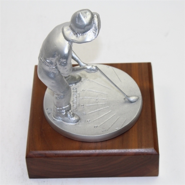 Pinehurst 'Putter Boy' Sundial Statue - 2005 Member Guest Tournament Trophy