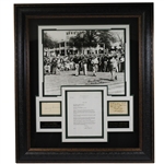 Bobby Jones, Walter, Hagen, Tommy Armour, & Gene Sarazen Signed 1935 Display Framed JSA ALOA