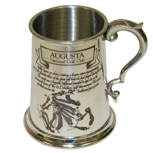 Augusta National Golf Club Pewter Golf Tankard - Made in England - Great Condition