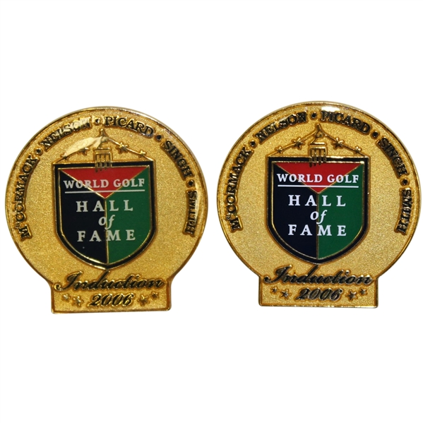 Deane Beman's 2006 World Golf Hall of Fame Induction Ceremony Pins