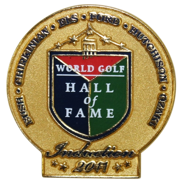 Deane Beman's 2011 World Golf Hall of Fame Induction Ceremony Pin
