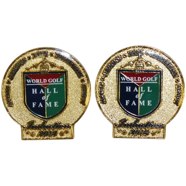 Deane Beman's 2012 World Golf Hall of Fame Induction Ceremony Pins