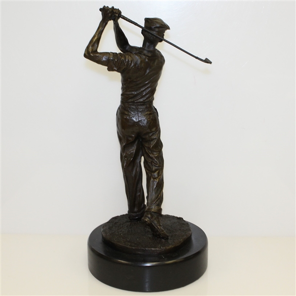 Ben Hogan Bronze/Marble Statue by Ron Tunison - Stands Over a Foot Tall - 13.5lbs!
