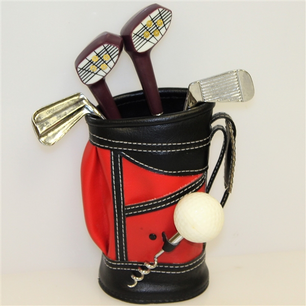 Golf Bag & Clubs Themed Bartending Tool Kit/Set
