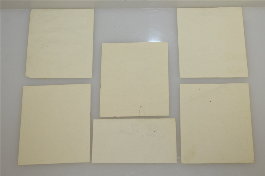 Barber, Penna, Mayfield, Bolton, & Nary Signed Album Pages JSA ALOA