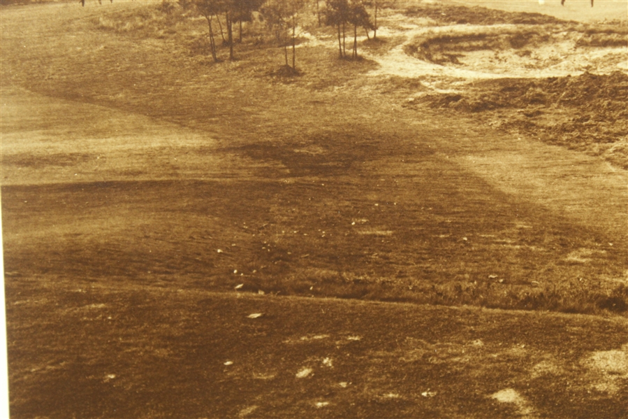 Vintage Sepia 16 x 20 Photo of Golfers at Pine Valley