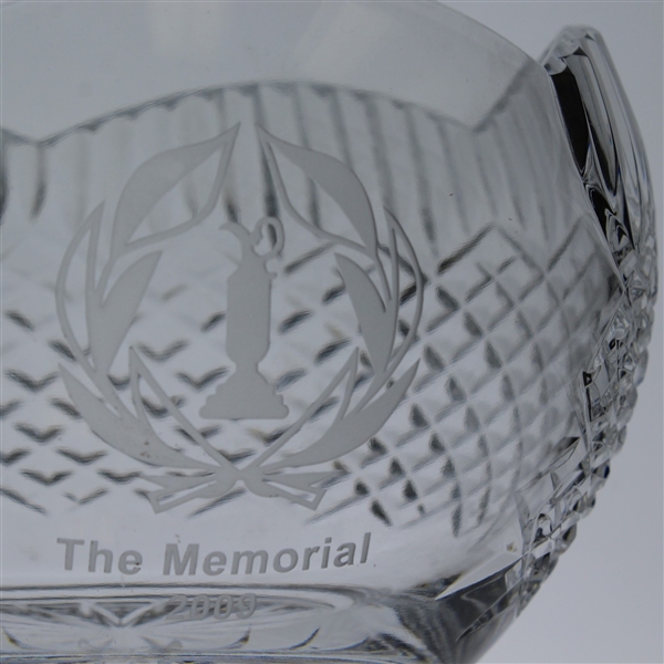 2009 Memorial Tournament Waterford Cut Lead Crystal Bowl Amateur Award