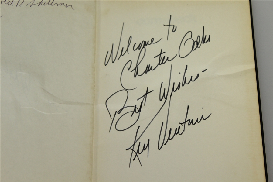 Three Signed Golf Books - Johnny Revolta, Chandler Harper, & Ken Venturi - Roth Collection JSA ALOA