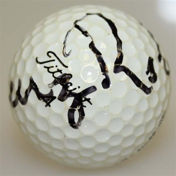 Bob Goalby's Personal Roberto de Vicenzo Signed Golf Ball JSA ALOA