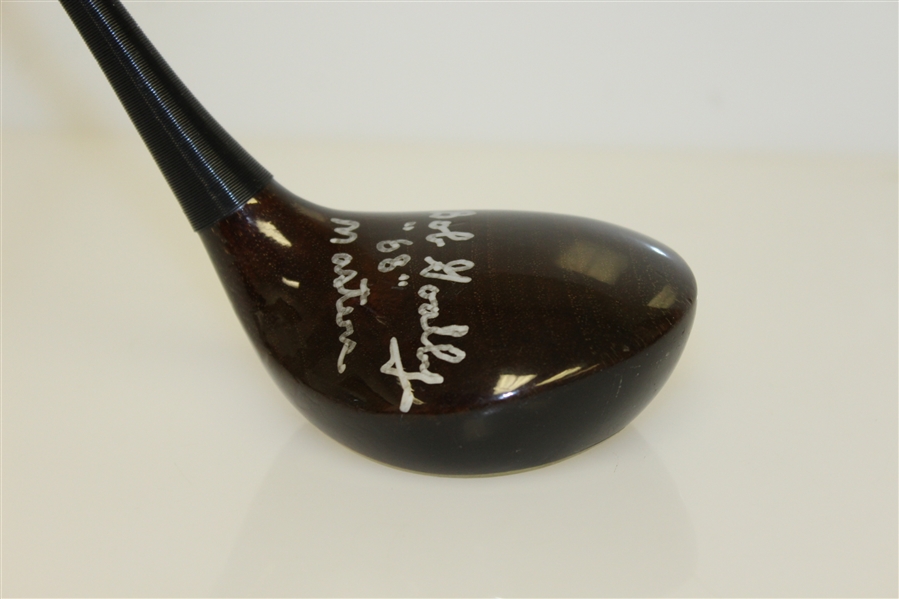 Bob Goalby Signed Jack Nicklaus Muirfield 20th Ann. Driver with 68 Masters Notation JSA ALOA