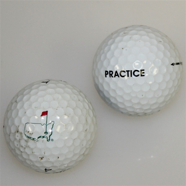 Augusta National ProV1 Practice Range Golf Balls in Bag - 13 Golf Balls