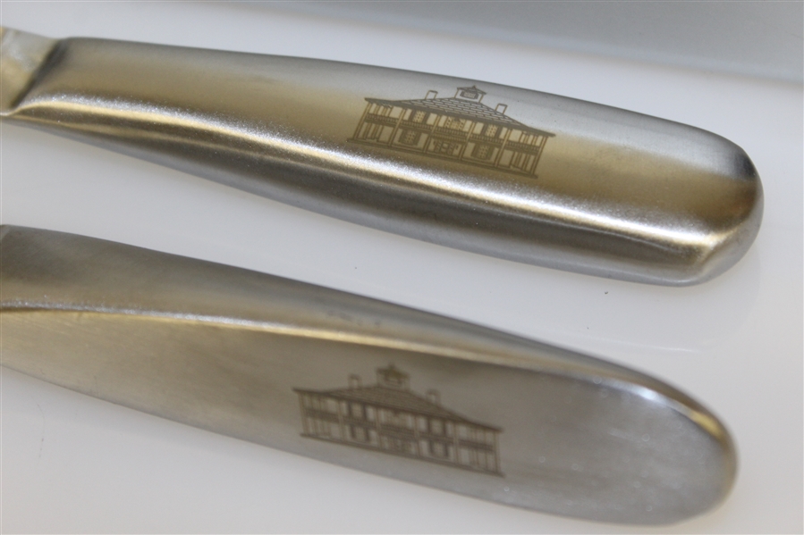 Augusta National Golf Club Clubhouse Carving Knife & Grill Fork in Original Case