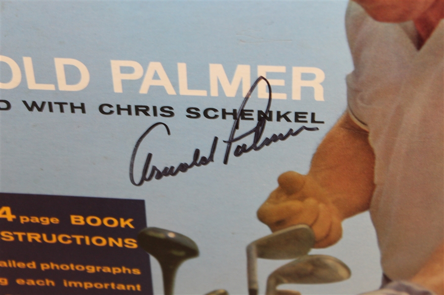 Arnold Palmer Signed 'Personal Golf Instructions' Album Cover with Instructions & Vinyl's JSA ALOA