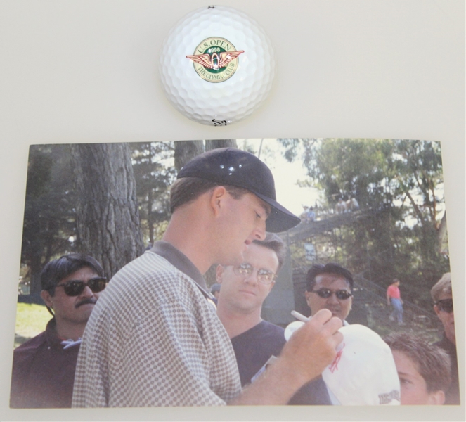 Tiger Woods, Phil Mickelson, and others Signed 1998 US Open Hat JSA ALOA