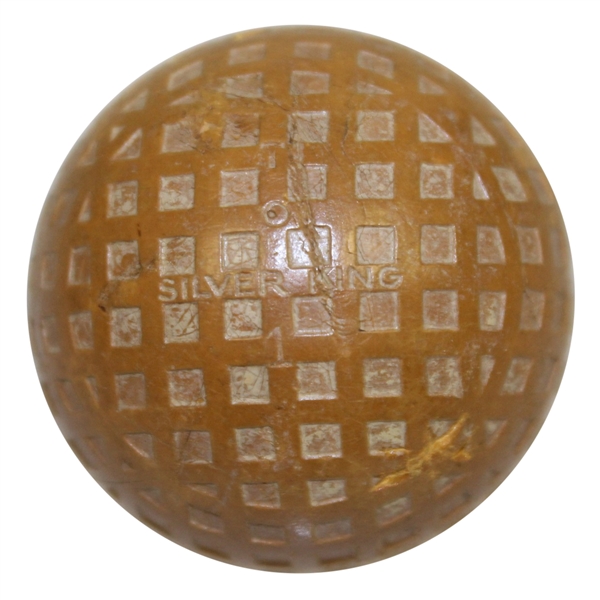 Silver King Square Mesh Pattern Golf Ball