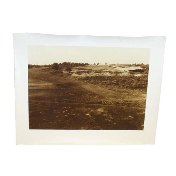 Vintage Sepia 16 x 20 Photo of Golfers at Pine Valley