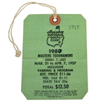 1957 Masters Tournament SERIES Badge #2717 - Doug Ford Winner