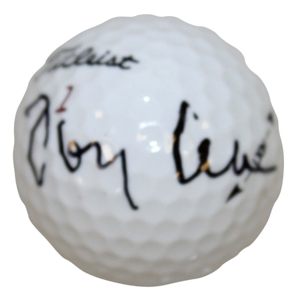 Tommy Aaron Signed Masters Logo Golf Ball JSA ALOA