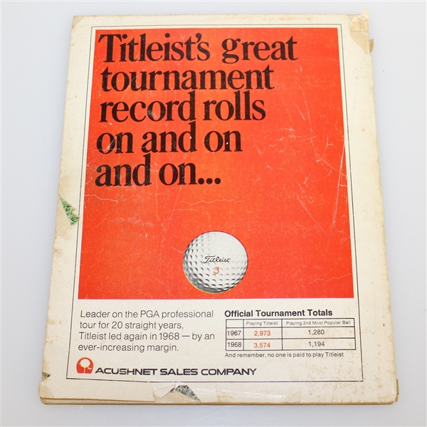 Billy Casper Signed 1969 Golf Digest Magazine JSA ALOA
